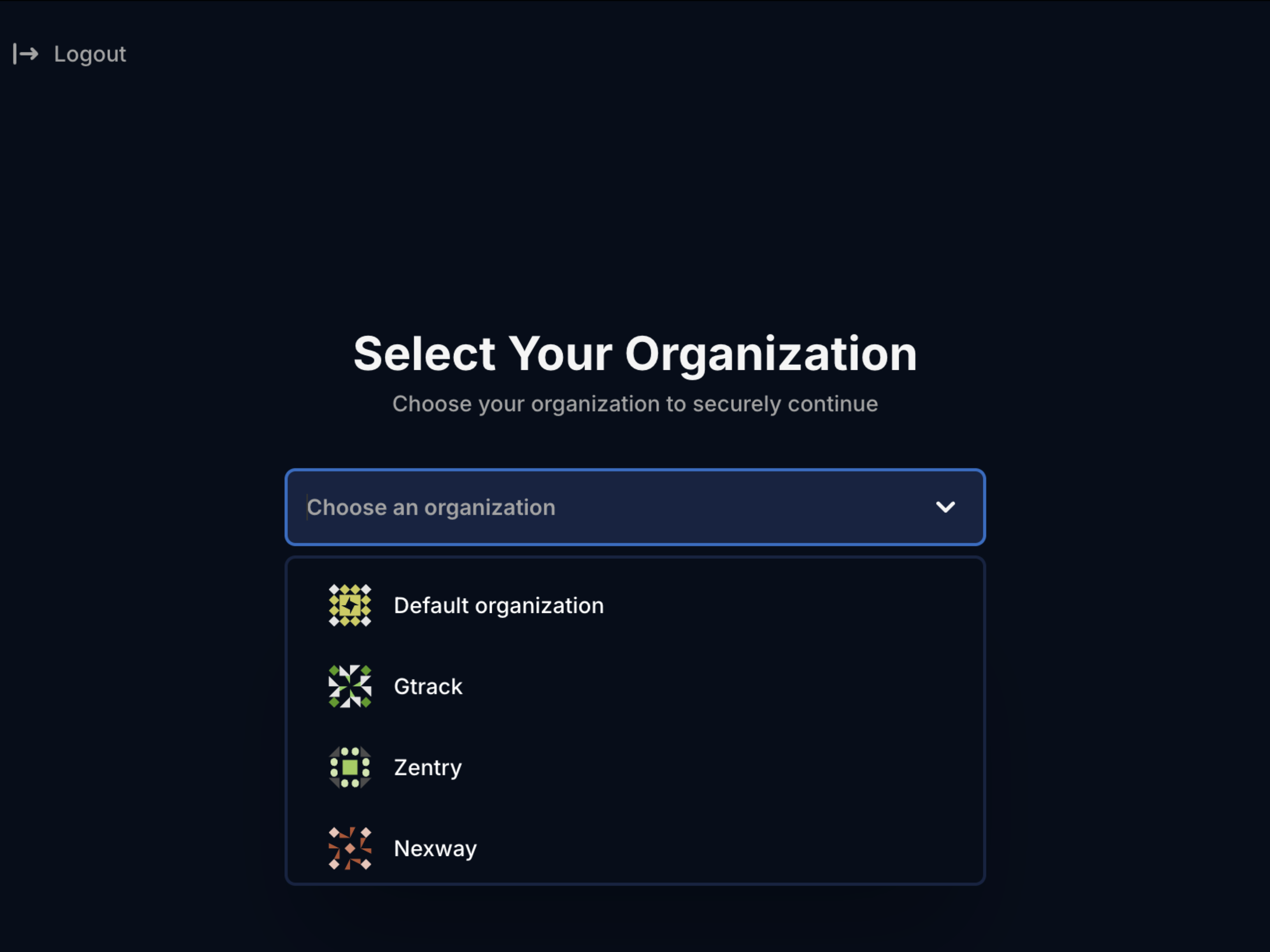 Organization Selection