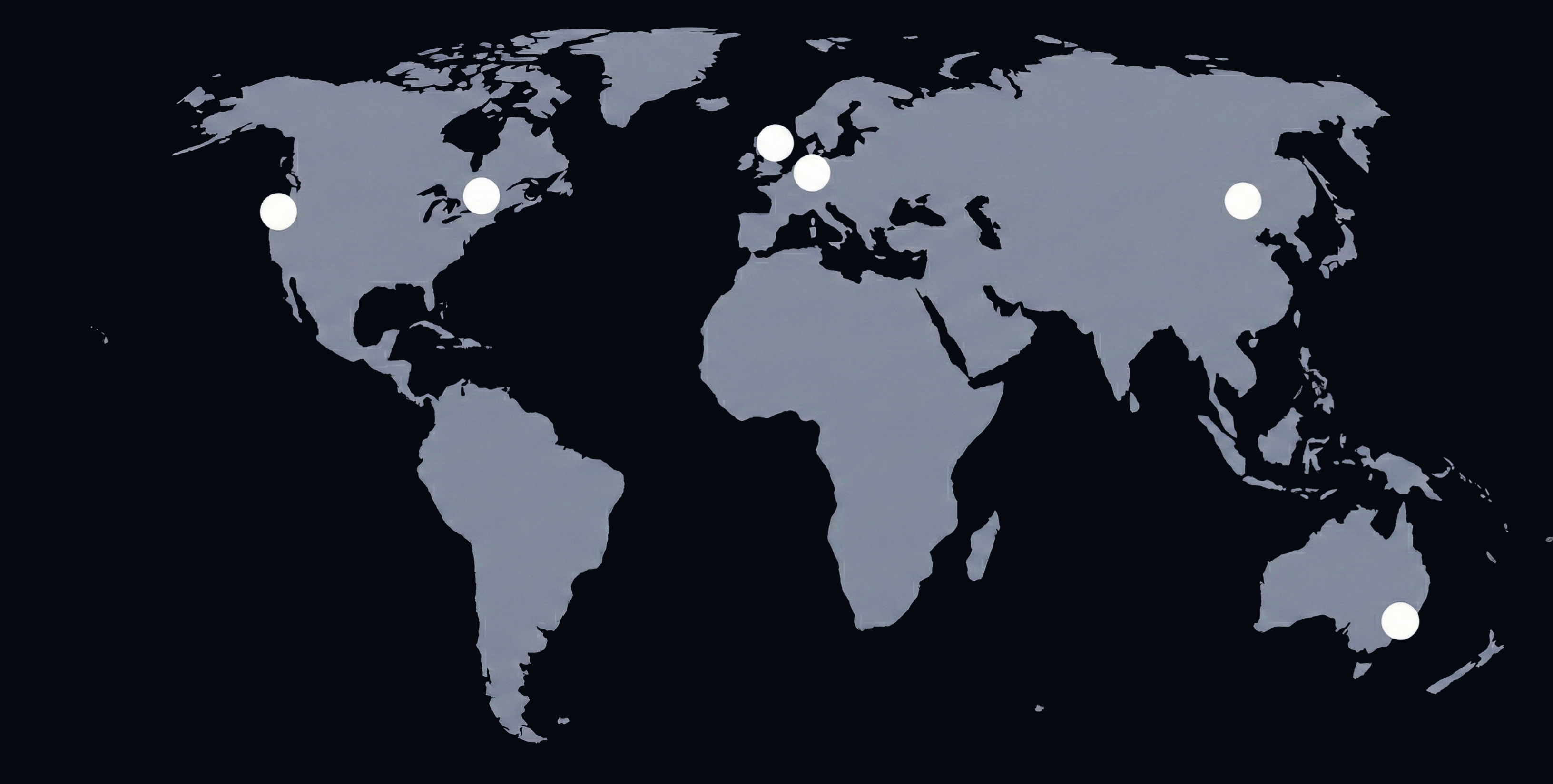 Worldwide Node Map